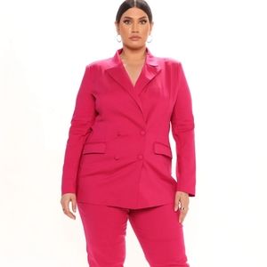Fashion Nova Curve - Executive Decisions Pant Set (Plus Size - 3X)